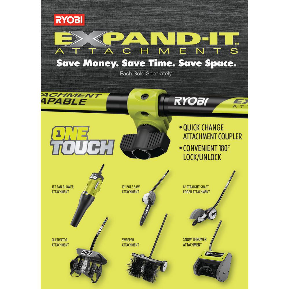 Ryobi Attachment Compatibility Ryobi makes a hedge trimmer attachment